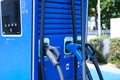 HPC High Power Charger, charging station with electricity through cable, electric vehicle in Europe, alternative energy