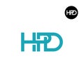 HPD Logo Letter Monogram Design Royalty Free Stock Photo