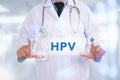 HPV CONCEPT Royalty Free Stock Photo