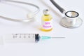 HPV vaccine Royalty Free Stock Photo