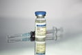 HPV Vaccine With Syringe