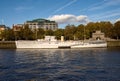 HQS Wellington moored - London Royalty Free Stock Photo