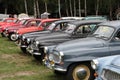 Hradec Kralove, Czech Republic - Sep 18, 2021 : Skoda historic club oldtimer car meeting
