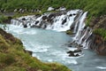 Hraunfossar waterfall