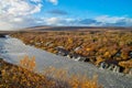 Hraunfossar Waterfalls attractions in Iceland