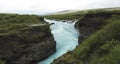 Hraunfossar waterfalls, Golden Circle, Iceland