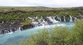 Hraunfossar waterfalls, Golden Circle, Iceland