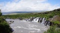 Hraunfossar waterfalls