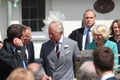 HRH Prince Charles visits Wales Royalty Free Stock Photo