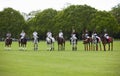 HRH Prince William and HRH Prince Harry in attendance for the polo match