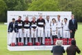 HRH Prince William and HRH Prince Harry competes in Polo match.