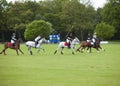 HRH Prince William and Prince Harry was competing in Polo match.