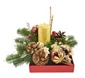 ÃÂ¡hristmas candle Royalty Free Stock Photo