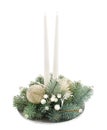ÃÂ¡hristmas candle Royalty Free Stock Photo