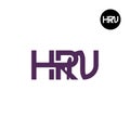 HRN Logo Letter Monogram Design Royalty Free Stock Photo