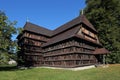 Hronsek wooden evangelical church, Slovakia Royalty Free Stock Photo