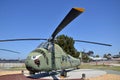 HRS-3 H-19 Chickasaw display inside Flying Leatherneck Aviation Museum in San Diego, California Royalty Free Stock Photo