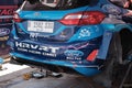 HRVRT BGM HBM BMB MITRA team\'s Fiesta R5 is on maintenance to use for Kejurnas Sprint Rally 2023