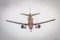 HS-ABV Airbus A320-200 of Air Asia landing to Don Mueang International Airport