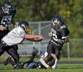 HS American Football tackle Royalty Free Stock Photo