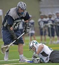 HS Lacrosse goalie recovers