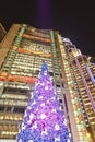 HSBC BLDG and Christmas Tree