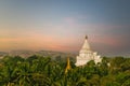 Hsinbyume pagoda located in Mingun, Burma Myanmar