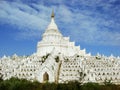 Hsinbyume Pagoda in Mingun, Mandalay region, Myanmar