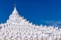 Hsinbyume Pagoda in Mingun, Myanmar