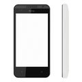 Htc desire 300 310 white Royalty Free Stock Photo