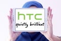 Htc logo Royalty Free Stock Photo