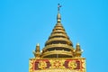 hti umbrella of Sitagu International Buddhist Academy pagoda Royalty Free Stock Photo