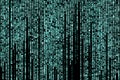 Html or binary code and computer technology concept Royalty Free Stock Photo