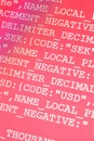 HTML codes