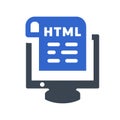 HTML Coding Icon
