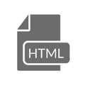HTML document icin Royalty Free Stock Photo