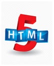 HTML5 Royalty Free Stock Photo