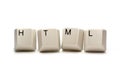 HTML - Hypertext Markup Language Royalty Free Stock Photo