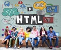 HTML Internet Computer Coding Website Network Concept