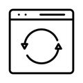Html Isolated Vector icon which can easily modify or edit