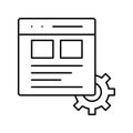 Html Isolated Vector icon which can easily modify or edit