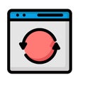 Html Isolated Vector icon which can easily modify or edit