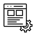 Html Isolated Vector icon which can easily modify or edit