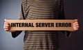 Http Error 500, Server error page concept