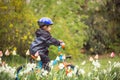 Child riding bike