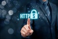 HTTPS concept