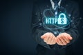 HTTPS concept