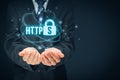 HTTPS concept