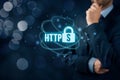 HTTPS concept