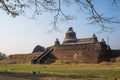 Htukkanthein temple on a small hill North of Mrauk U, Rakhine st